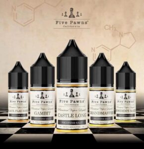 美國高端品牌 Five Pawns小煙油，素有電子煙界的愛馬仕之稱！