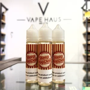 Steep PopDeez焦糖奶油爆米花60ML大煙油｜懷舊風味的電子煙油推薦