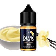 BLVK 獨角獸香草卡士達煙油瓶身照、甜點風味煙油包裝設計